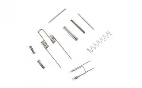Ergo Grip 9 Piece AR Lower Receiver Spring Kit, Fits AR15, Includes Bolt Catch Spring, Disconnector Spring, Buffer Retainer Spring, Trigger Spring, Magazine Catch Spring, Hammer Spring, Selector Spring, and 2 Detent Springs 4612