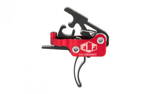 Elftmann Tactical Trigger, 3 Gun, Mil-Spec, Curved, Black 3GUN-C