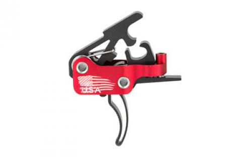 Elftmann Tactical Trigger, 3 Gun, Mil-Spec, Curved, Black 3GUN-C