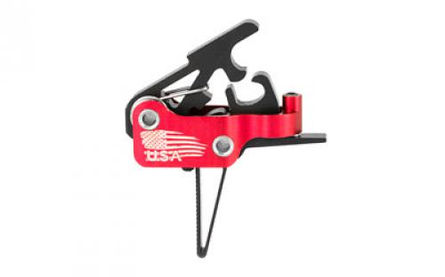 Elftmann Tactical Trigger, Mil-Spec, 3 Gun, Straight, Black 3GUN-S