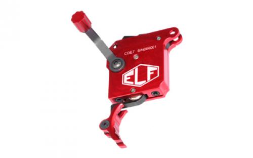 Elftmann Tactical Trigger, Remington 700, Straight with Internal Bolt Release, Red ELF 700-R