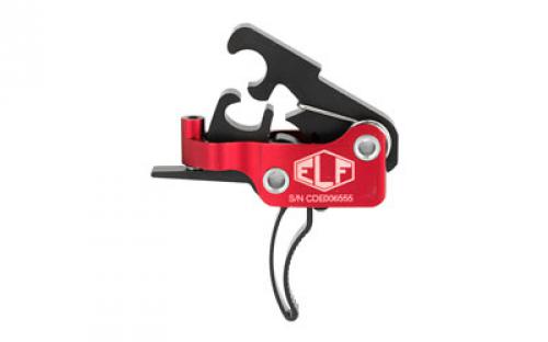 Elftmann Tactical Trigger, Fits AR-10, Curved, Black AR-10-C