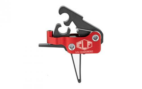 Elftmann Tactical Trigger, AR-10 Trigger, Straight, Black AR-10-S