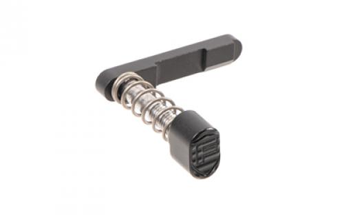 Fortis Manufacturing, Inc. Billet Magazine Catch and Release, Nitride Finish, Black, Fits AR-15 AR15-BMCR-BLK
