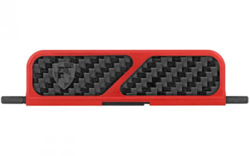 Fortis Manufacturing, Inc. Billet Dust Cover, Fits AR-15, Red AR15DstCvr-CF-RED