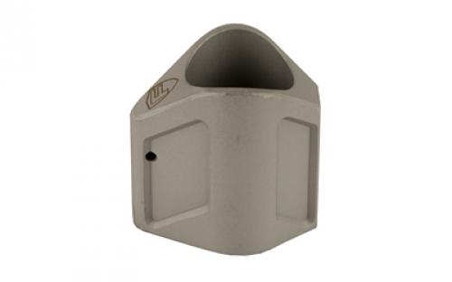 Fortis Manufacturing, Inc. Low Profile Steel Gas Block, .750, Stainless Finish, Includes Roll Pin and 2 Set Screws F-LPGB-SS