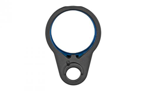 Fortis Manufacturing, Inc. Light Weight K2, Castle Nut and End Plate, Black and Blue, Anodized Finish LE-BLK-K2-BLU