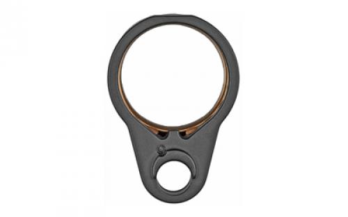 Fortis Manufacturing, Inc. Light Weight K2, Castle Nut and End Plate, Black and Flat Dark Earth, Anodized Finish LE-BLK-K2-FDE