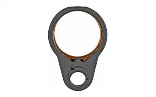 Fortis Manufacturing, Inc. Light Weight K2, Castle Nut and End Plate, Black and Gold, Anodized Finish LE-BLK-K2-GLD