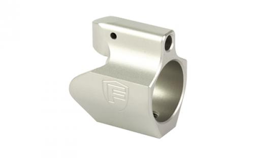 Fortis Manufacturing, Inc. Gas Block, Silver, Stainless, Fits .750 Barrels LPGB-SS-M2