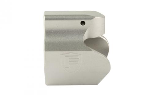 Fortis Manufacturing, Inc. Gas Block, Silver, Stainless, Fits .750 Barrels LPGB-SS-M2