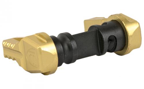 Fortis Manufacturing, Inc. SS Fifty (Super Sport), Safety Selector, Gold Finish (With Logo) SS-50-GOLD