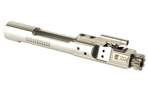 FailZero AR-15 Bolt Carrier Group, No Hammer, Completely Assembled, EXO Nickel Boron Coated, Nickel Finish 009-FZAR15-01-NH