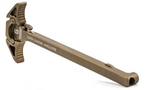 Geissele Automatics Super Charging Handle, Desert Dirt Color, Fits AR 15, Product Finishes, Shade Variations and Other Imperfections Are Normal Due to the Manufacturing Process 05-313S