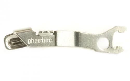 Ghost Inc. Slide Stop, Stainless Steel, Forward Extended Slide Release, Fits Glock Models 42/43 Only GHO_SSESR4243