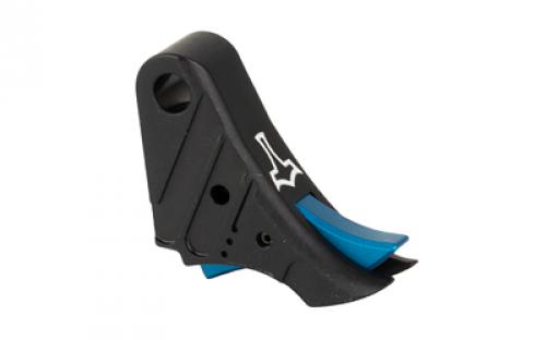 Glockmeister TYR, Trigger, Black Shoe/Blue Safety, For Glock Gen 1-4 TYRBLBLUS
