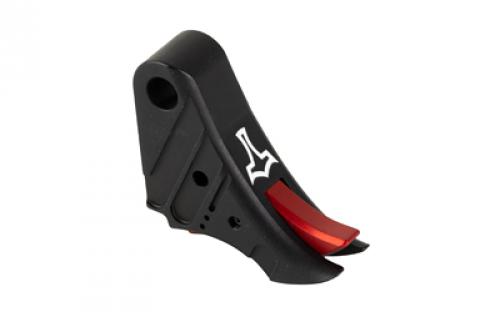 Glockmeister TYR, Trigger, Black Shoe/Red Safety, For Glock Gen 1-4 TYRBLREDS