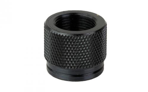 GrovTec GTHM245, Thread Protector, Black Oxide Finish, Black, 1/2X28" Threaded, .705" Diameter, Fits Most AR Barrels GTHM245