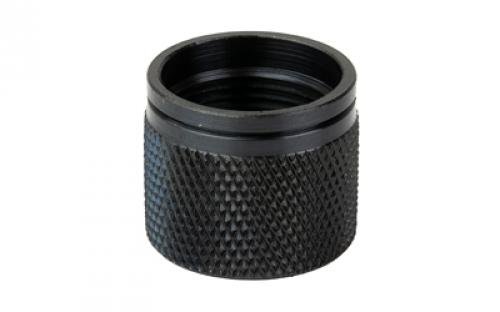 GrovTec GTHM247, Thread Protector, Black Oxide Finish, Black, 5/8X24" Threaded, .750" Diameter, Fits AR10, 300 Black Out Barrels GTHM247