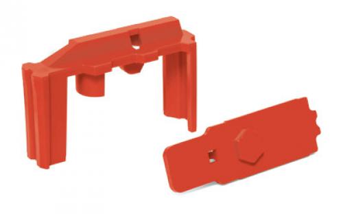 HEXMAG HexID Color Identification System, Red, Fits 5.56 mags, 4 Pack HXID4-AR-RED