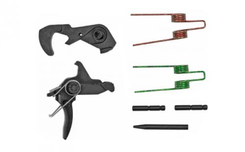 Hiperfire Enhanced Duty Trigger, Designated Marksman, Trigger Assembly, Fits AR15/AR10, Medium 4.5 And 5.5 Lb Pulls, Black Finish EDTDM