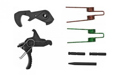 Hiperfire Enhanced Duty Trigger (EDT), Heavy Gunner, Trigger Assembly, Fits AR15/AR10, Medium 4.5 And 5.5 Lb Pulls, Black Finish EDTHG