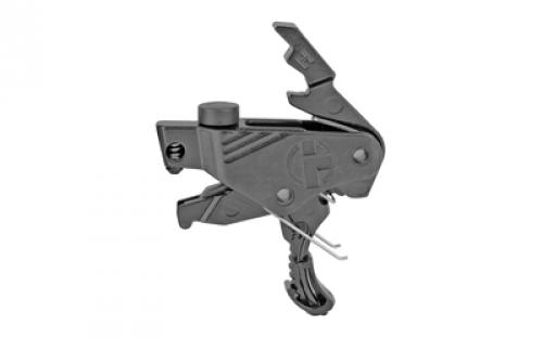 Hiperfire PDI MCX, Drop-In Trigger Kit, Fits SIG MCX, Black Color, H&M Blacknitride+ Finish, Curved Trigger, 2LB Pull PDIMCX