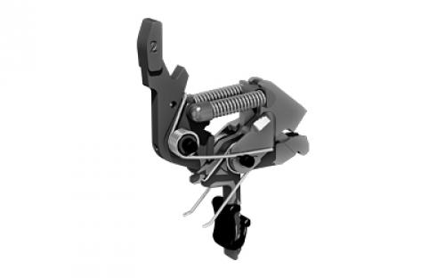 Hiperfire X2S Mod-3, Semi Drop-In Trigger Kit, 2-Stage, Fits AR15/AR10/PCC/MPX, Black Color, Black Nitride Finish, Flat Trigger, 1st Stage 2-3LB, 2nd Stage 1.5LB, Overall 3.5-4.5LB X2SM3