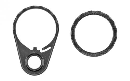 LanTac USA LLC RPS, Castle Nut And End Plate, Black Nitride 01-UP-RPS