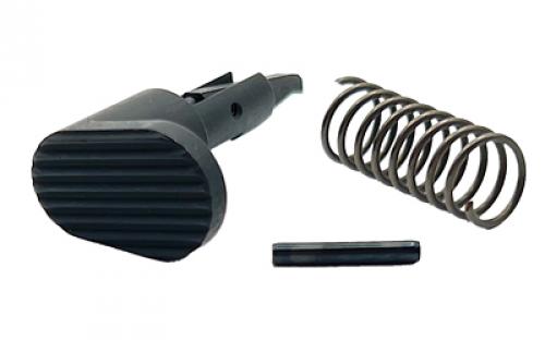 LBE Unlimited Teardrop Forward Assist Assembly, Fits AR15, Black, Includes Spring and Pin ARTDFA