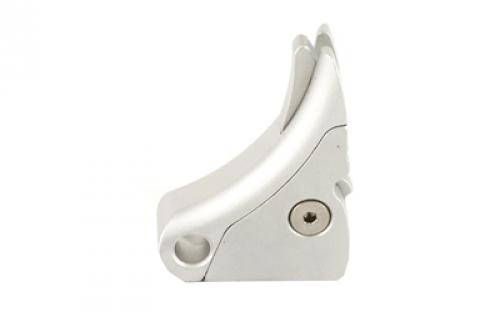 Lone Wolf Distributors Trigger Shoe, In-gun Adjustability, 6061 Billet Aluminum, One Screw Assembly, Silver LWD-UAT-A-Sil