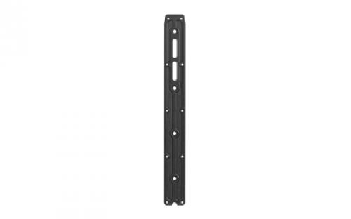 Magpul Industries M-LOK Dovetail Adapter, Compatible RRS Dovetail Standard Compatible Accessories, Pro Chassis Full Rail, Aluminum, Black MAG1053-BLK