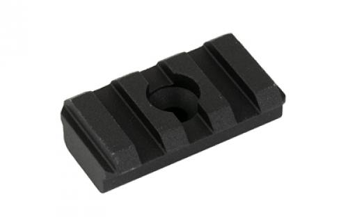 Nordic Components Shotgun Magazine Tube Components, Black, Picatinny Rail for Barrel Clamp TRL-BCT-150K