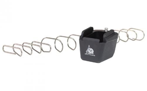 Odin Works Pistol Magazine Base, +5 Rounds, Anodized Finish, Fits Sig 320 9mm, Black ACC-PMB-SS-320-BLK