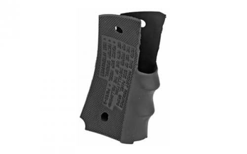 Pearce Grip Grip, Rubber, Fits 1911, Black PG1911-1