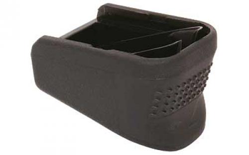 Pearce Grip Grip Extension, Fits Glock Gen 4, 9/40/357 Sig, 45 GAP, Black PGG4PLUS