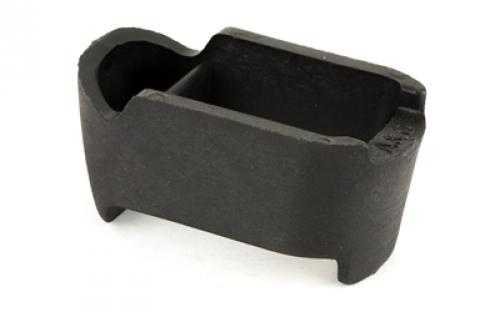 Pachmayr Mag Spacer, Grip Extension, Black, Adapt Full-Size Magazines For Use With Compact Handguns, For Glock 19/23 Mags 03852