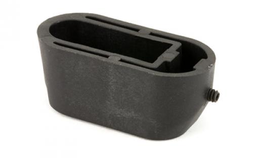 Pachmayr Mag Spacer, Grip Extension, Black, Adapt Full-Size Magazines For Use With Compact Handguns, Kahr P9 Mags 3857