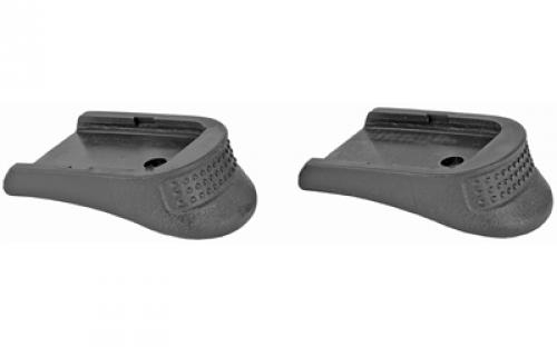 Pachmayr Grip Extender, Base Pad, Fits Glock 17/18/19/22/23/24/25/31/32/34/35/37, Black 03894