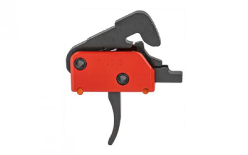 Patriot Ordnance Factory Single Stage Drop-In Trigger System, 4.5 Pound Pull Weight, Curved, Includes Trigger, Disconnect, and Hammer 00457