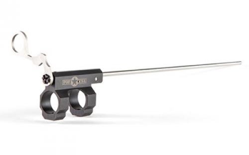 Patriot Ordnance Factory Dictator Carbine Length Gas Block, 9 Position, Direct Impingement, Gas Tube Included, Black Finish 00837