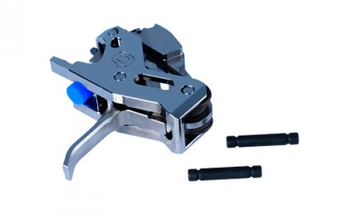 Q Literally The Best Trigger Ever Made, 2 Stage Trigger, Fits AR Rifles, Silver ACC-TRIGGER-LITERALLY