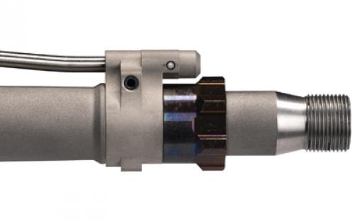 Q Jam Nut, Fits Honey Badger Gas Block, Silver NUT-JAM-GB