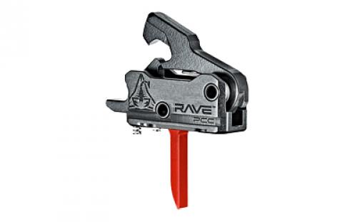 Rise Armament RAVE-PCC, Trigger, Red, Nitride T017-PCC-RED