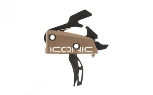 Rise Armament RISE T22 ICONIC Independent Two-Stage Trigger, Flat Dark Earth T22-FDE