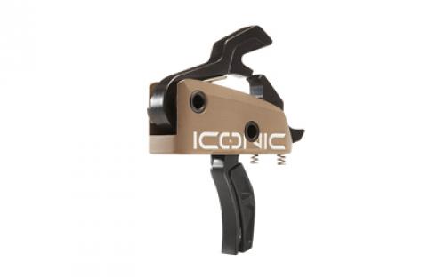 Rise Armament RISE T22 ICONIC Independent Two-Stage Trigger, Flat Dark Earth T22-FDE