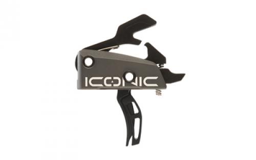 Rise Armament RISE T-22 ICONIC Independent Two-Stage Trigger, Gray T22-GRY