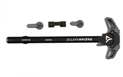 Radian Weapons Raptor/Talon, Charging Handle/Safety Combo, Nitride Finish, Gray, Fits AR-15 R0664