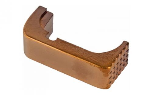 Shield Arms Magazine Catch/Release, Fits Glock 43X/48, Steel, Bronze G43X-EMR-BRONZE