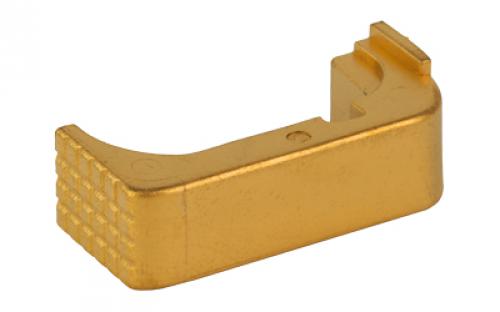 Shield Arms Magazine Catch/Release, Fits Glock 43X/48, Steel, Gold G43X-EMR-GOLD
